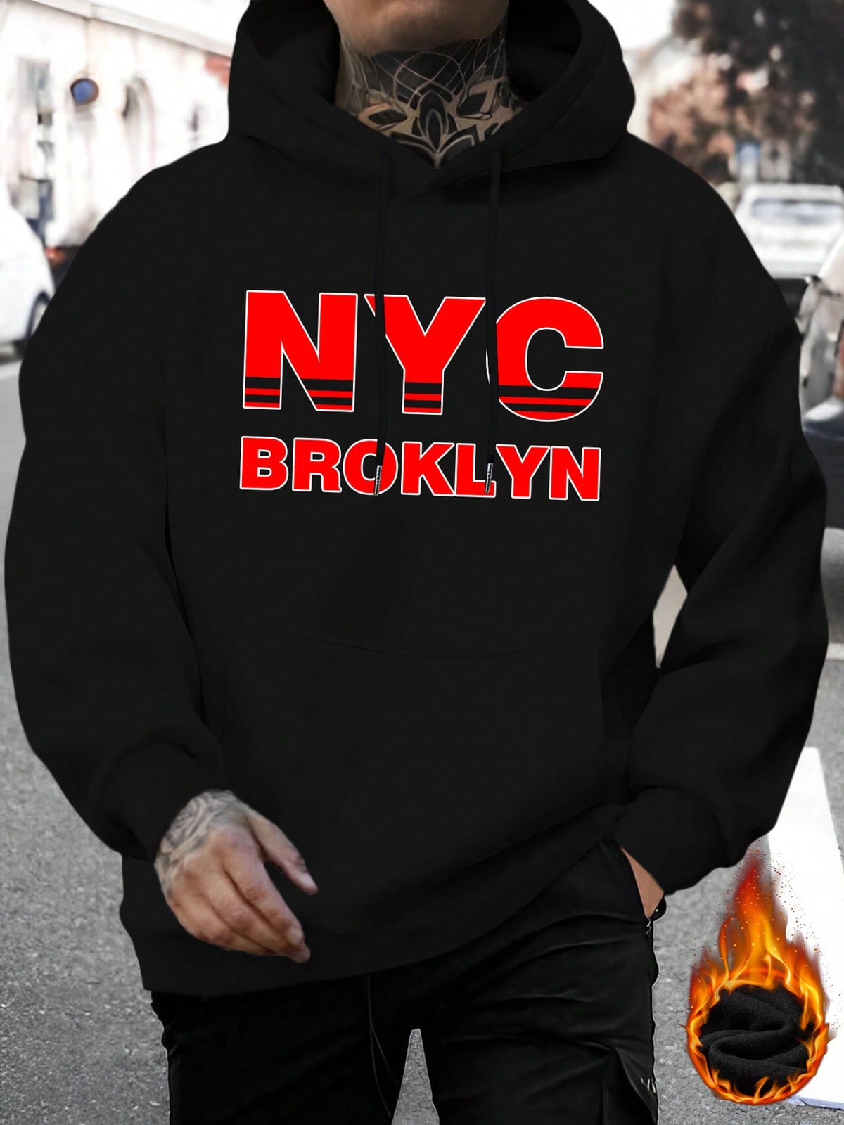 Men'S Fashion New York - Men's New York Brooklyn Letter Print