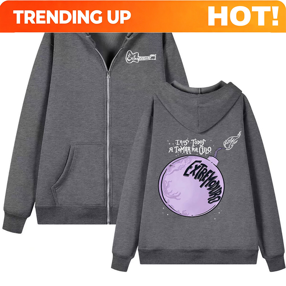 Band Extremoduro Album 2026 To - огляд і ціна Mens Fashion Zip Up Hoodies
