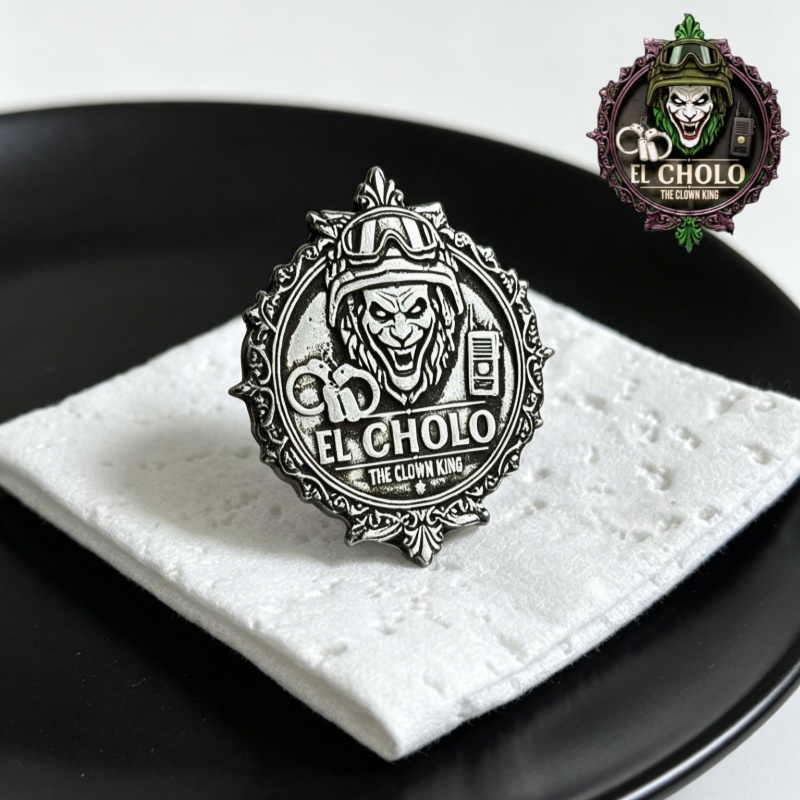 Custom Clown Logo Brooch Perso - огляд і ціна Men'S Fashion With Hat