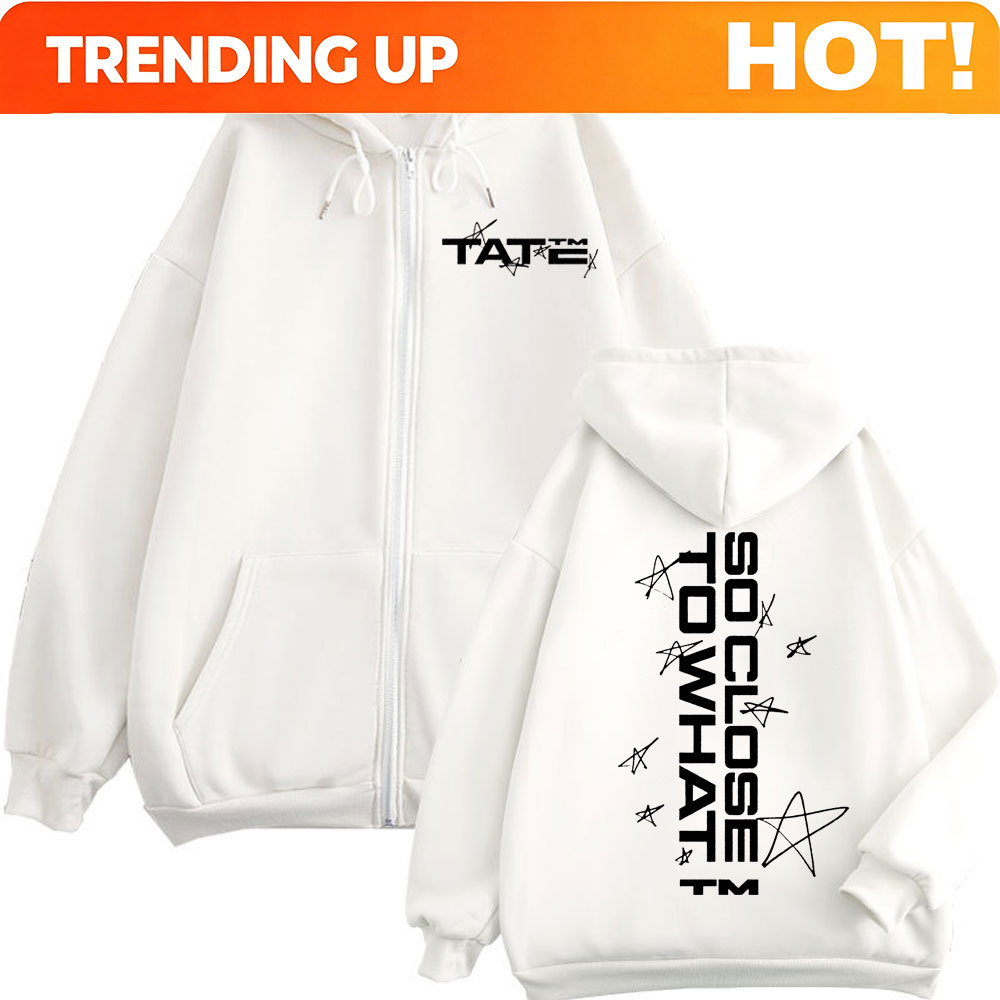 Tate McRae So Close To What Pr - огляд і ціна Mens Fashion Zip Up Hoodies