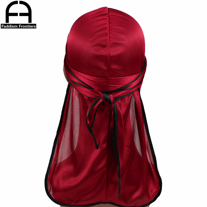 New Fashion Men's Satin Durags - огляд і ціна Men'S Fashion With Hat