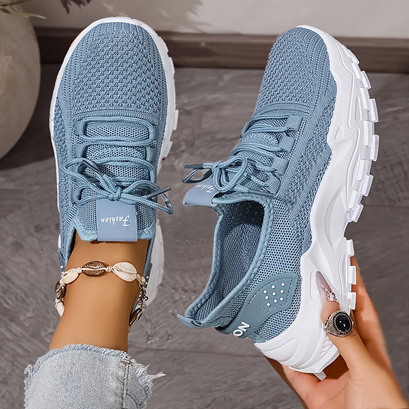 Breathable Knit Sneakers Fashi - огляд і ціна Mens Fashion Trainers