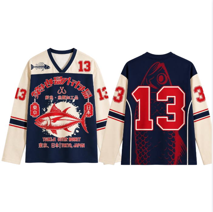 Retro Japanese style 3D printe - огляд і ціна Men'S Fashion T Shirts
