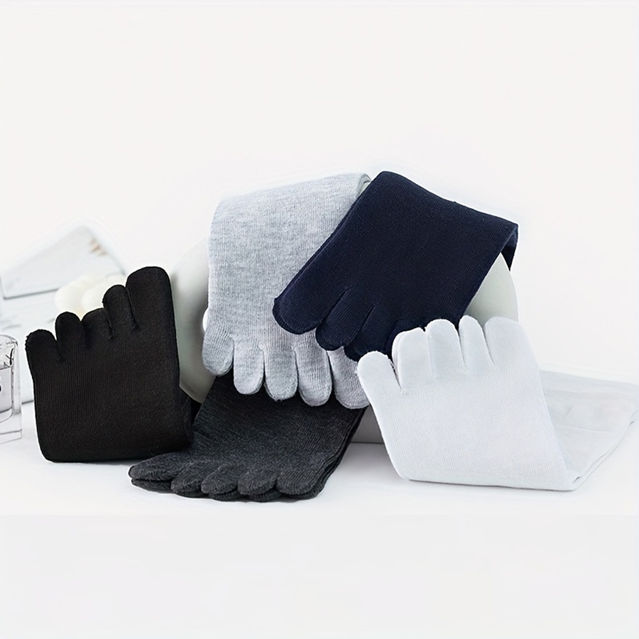 1/5/12 Pairs Unisex Cotton Toe - огляд і ціна Socks Ankle Men